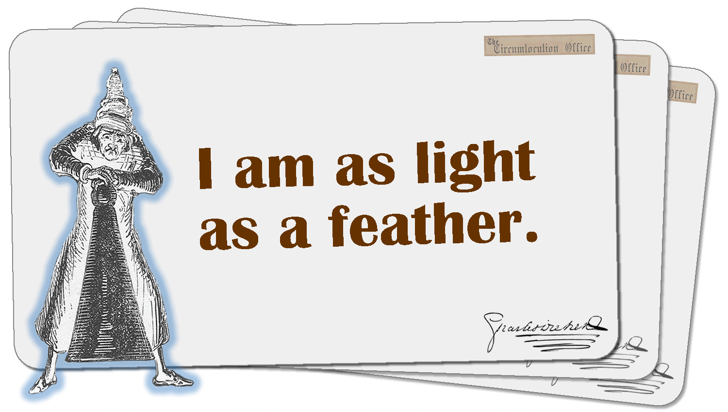 i am light as a feather scrooge